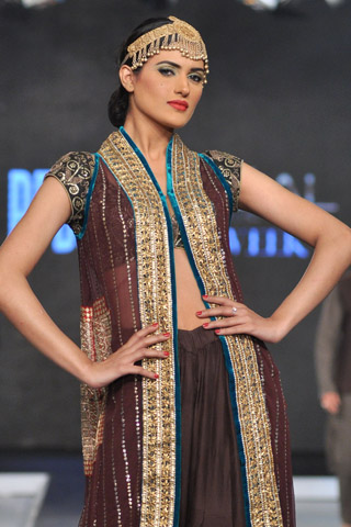 Nida Azwer Collection at L'Oreal Paris Bridal Week 2012 Day 4