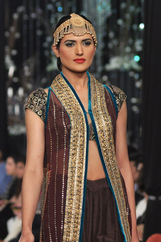 Nida Azwer Collection at L'Oreal Paris Bridal Week 2012 Day 4