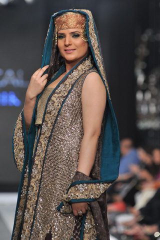 Nida Azwer Collection at L'Oreal Paris Bridal Week 2012 Day 4