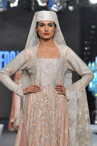 Nida Azwer Collection at L'Oreal Paris Bridal Week 2012 Day 4