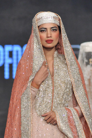 Nida Azwer Collection at L'Oreal Paris Bridal Week 2012 Day 4