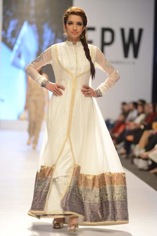 Nida Azwer Collection at Fashion Pakistan Week 2014 Day 1