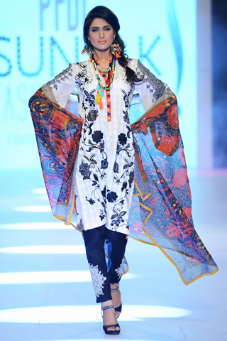 Nimsay by Nimra Textile PFDC 2014 Summer Collection