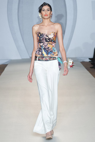 Nomi Ansari Collection at PFW 3 London 2012