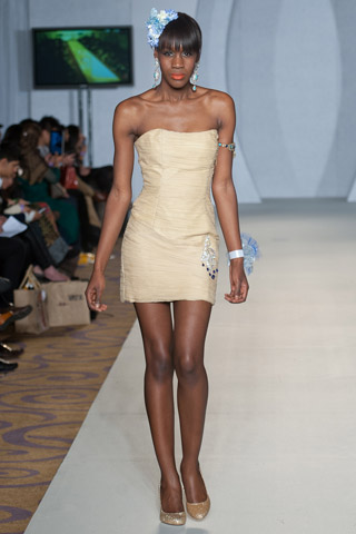 Nomi Ansari Collection at PFW 3 London 2012