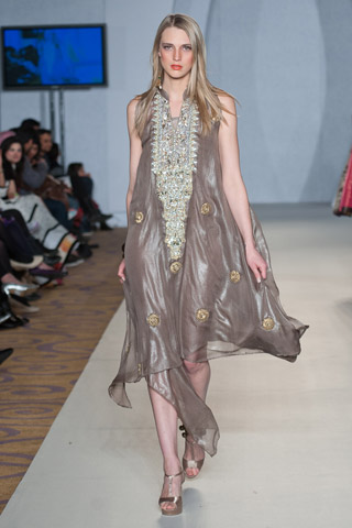 Obaid Sheikh Collection at PFW 3 London 2012
