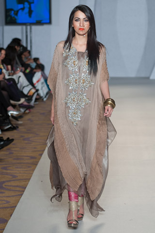 Obaid Sheikh Collection at PFW 3 London 2012