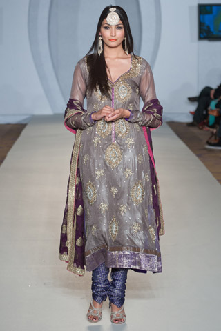 Obaid Sheikh Collection at PFW 3 London 2012