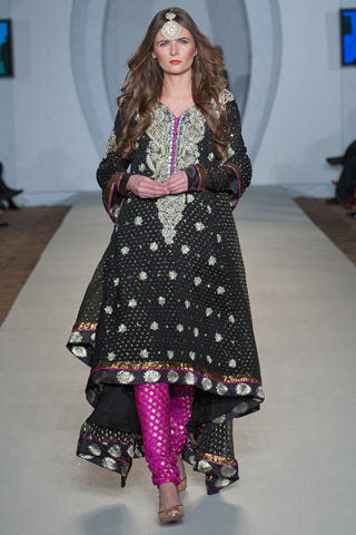 Obaid Sheikh Collection at PFW 3 London 2012