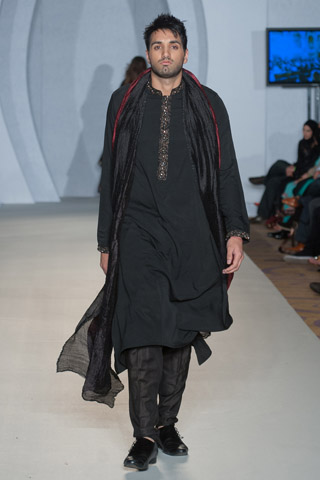Obaid Sheikh Collection at PFW 3 London 2012