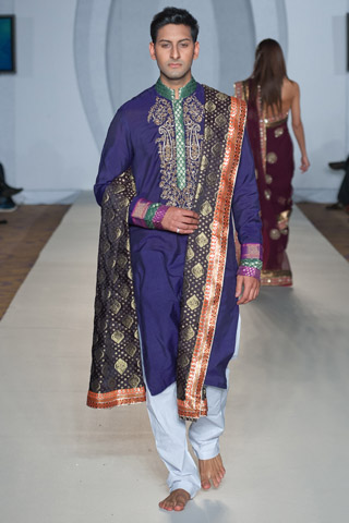 Obaid Sheikh Collection at PFW 3 London 2012