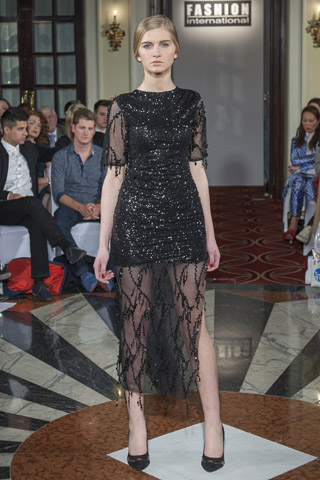 Omar Mansoor at London Fashion Week 2014