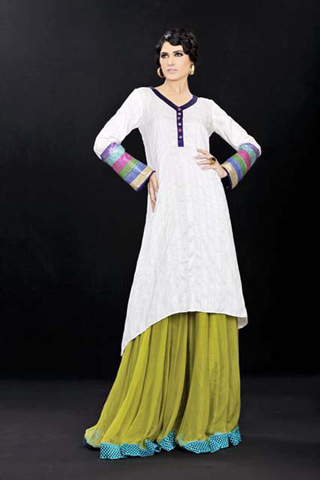 Party Wear Luxury Seussical Collection 2012 by Karma Pink