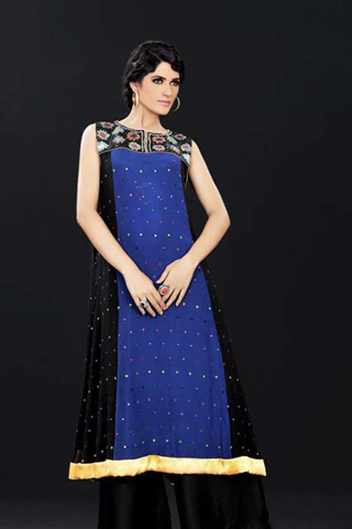 Party Wear Luxury Seussical Collection 2012 by Karma Pink