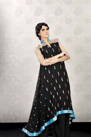 Party Wear Luxury Seussical Collection 2012 by Karma Pink