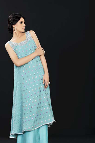 Party Wear Luxury Seussical Collection 2012 by Karma Pink
