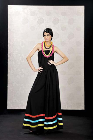 Party Wear Luxury Seussical Collection 2012 by Karma Pink