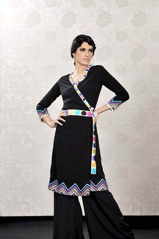 Party Wear Luxury Seussical Collection 2012 by Karma Pink