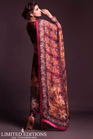 Print Museum Fahad Hussayn 2013 Silk Collection
