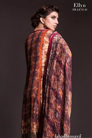 Print Museum Latest Fahad Hussayn Silk Collection