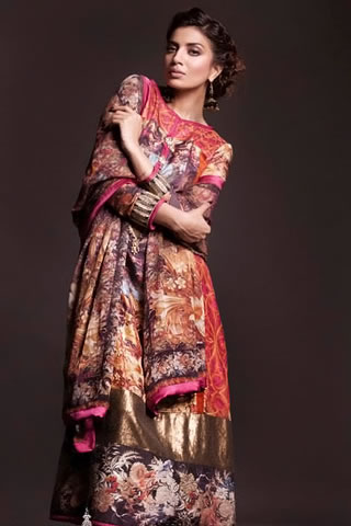 Fahad Hussayn 2013 Print Museum Silk Collection