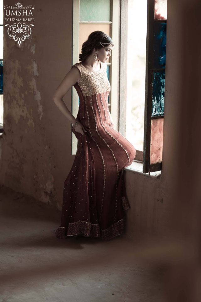 Formal Latest Uzma Babar Reflections Collection