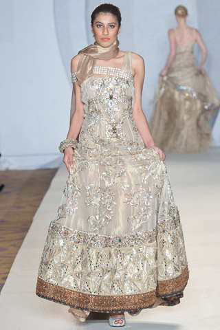 Saadia Mirza Collection at PFW 3 London 2012