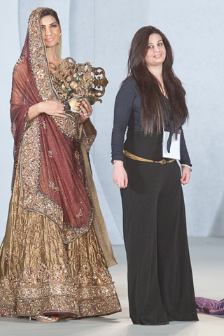 Saadia Mirza Collection at PFW 3 London 2012