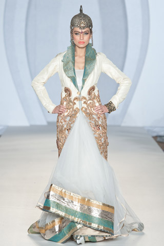 Saadia Mirza Collection at PFW 3 London 2012