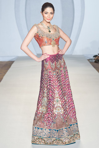 Saadia Mirza Collection at PFW 3 London 2012
