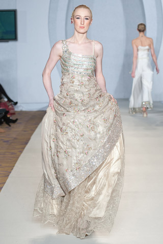 Saadia Mirza Collection at PFW 3 London 2012