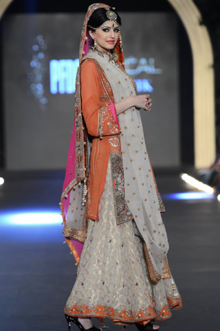 Bridal Latest Saai by Sahar Atif 2013 Collection