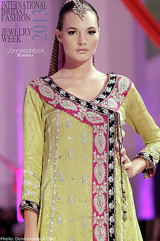 Sana Abbas Collection at International Bridal Fashion Week 2013