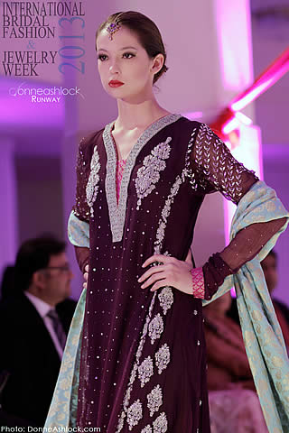 Sana Abbas Collection at International Bridal Fashion Week 2013