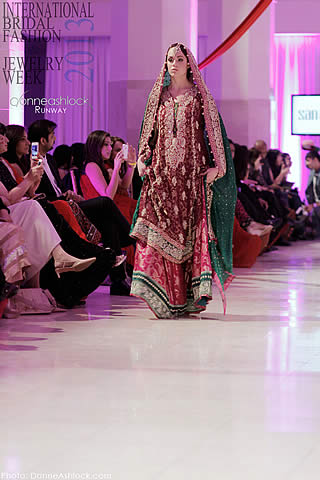 Sana Abbas Collection at International Bridal Fashion Week 2013