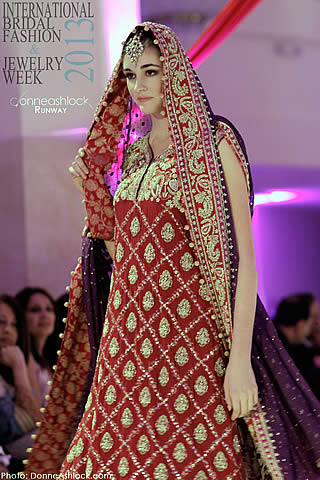 Sana Abbas Collection at International Bridal Fashion Week 2013