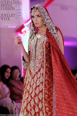 Sana Abbas Collection at International Bridal Fashion Week 2013