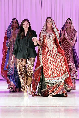 Sana Abbas Collection at International Bridal Fashion Week 2013