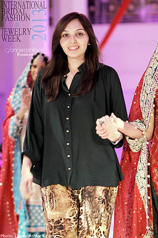 Sana Abbas Collection at International Bridal Fashion Week 2013