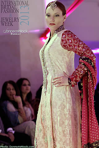 Sana Abbas Collection at International Bridal Fashion Week 2013