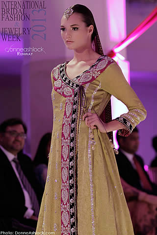 Sana Abbas Collection at International Bridal Fashion Week 2013