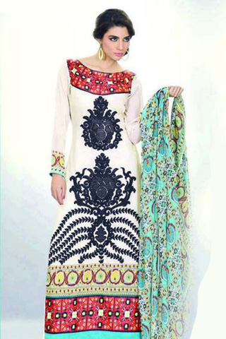 Sana Samia Magnifique Collection 2013 By Lala Textiles
