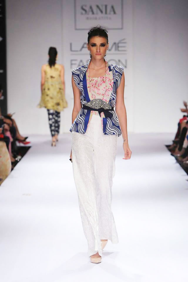 Sania Maskatiya Lakme Fashion Week 2014 Sakura Collection