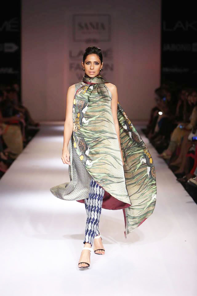 Sakura Sania Maskatiya Lakme Fashion Week Collection