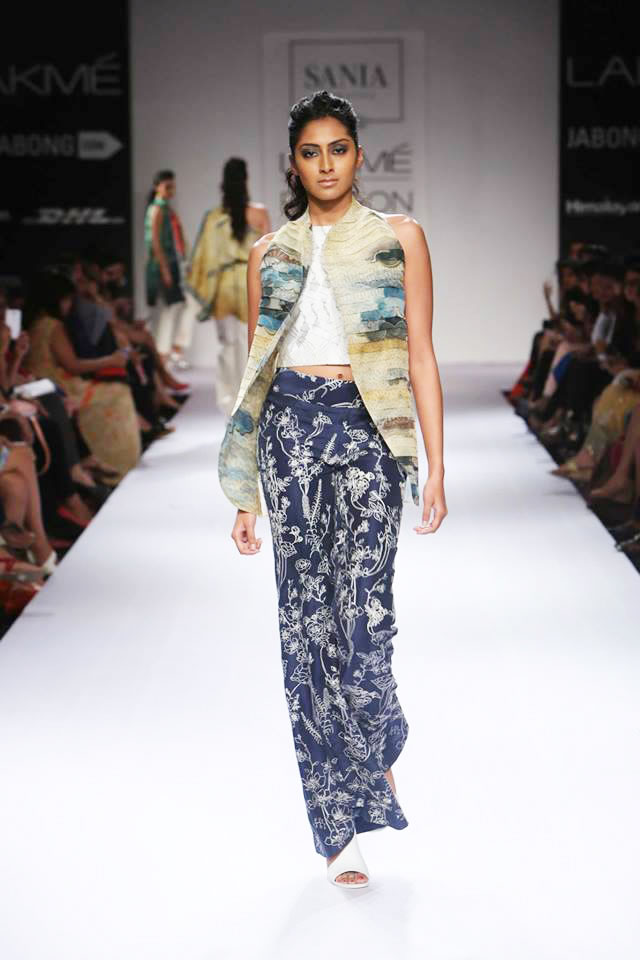 Sania Maskatiya Sakura 2014 Lakme Fashion Week Collection