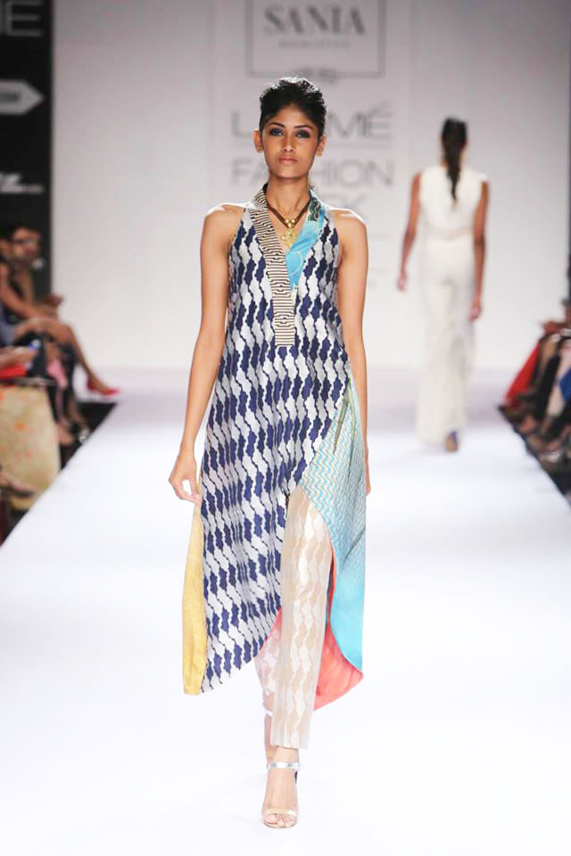 Sakura Lakme Fashion Week Sania Maskatiya 2014 Collection