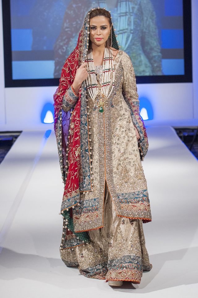 Shazia Kiyani at Pakistan Fashion Extravaganza London 2014