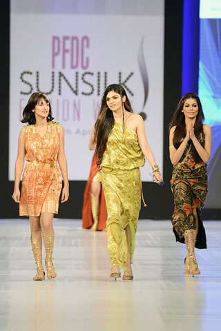Shehla Chatoor Collection at PFDC Sunsilk Fashion Week Day 2