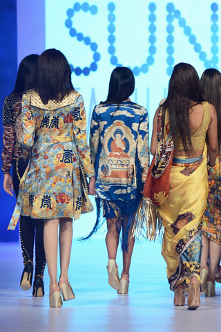 PFDC 2014 Shehla Chatoor Summer Collection
