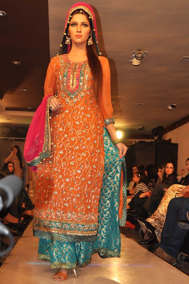 Sikka Studios Bridal Wear Collection in Bridal Fashion Show